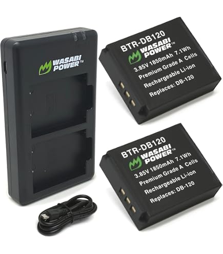 Amazon.com : Ricoh Rechargeable Battery DB-120 : Electronics